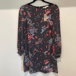 LOFT Tufted Sleeve Dress